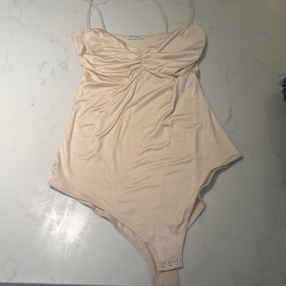 Miu Miu Vintage White Bodysuit NWOT - Picture 6 of 9